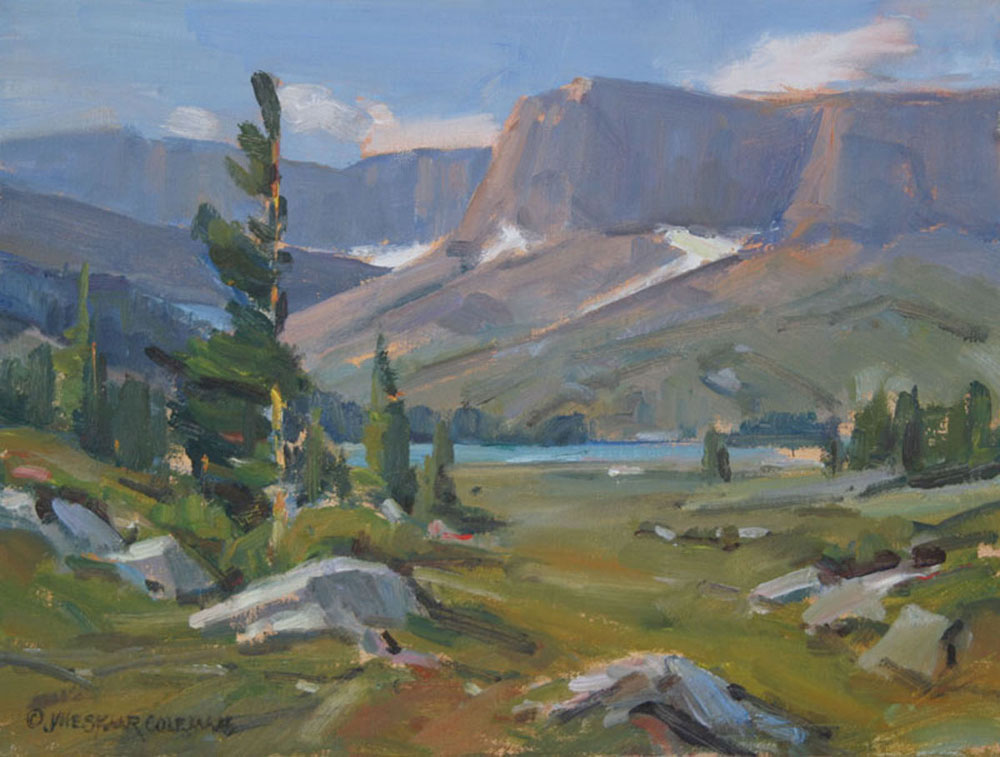 High Country Lake 12 x 16 oil 850